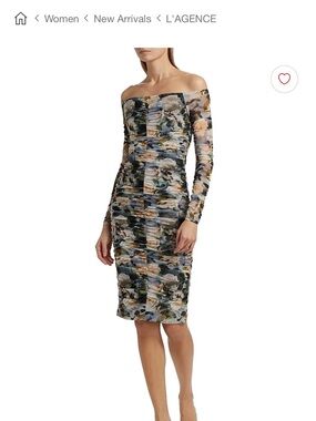 l'agence kadi silk wrap dress LAgence Kadi Long Silk Wrap Dress